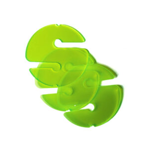 3 Cookies (Non-Directional Marker) - Transparent Green